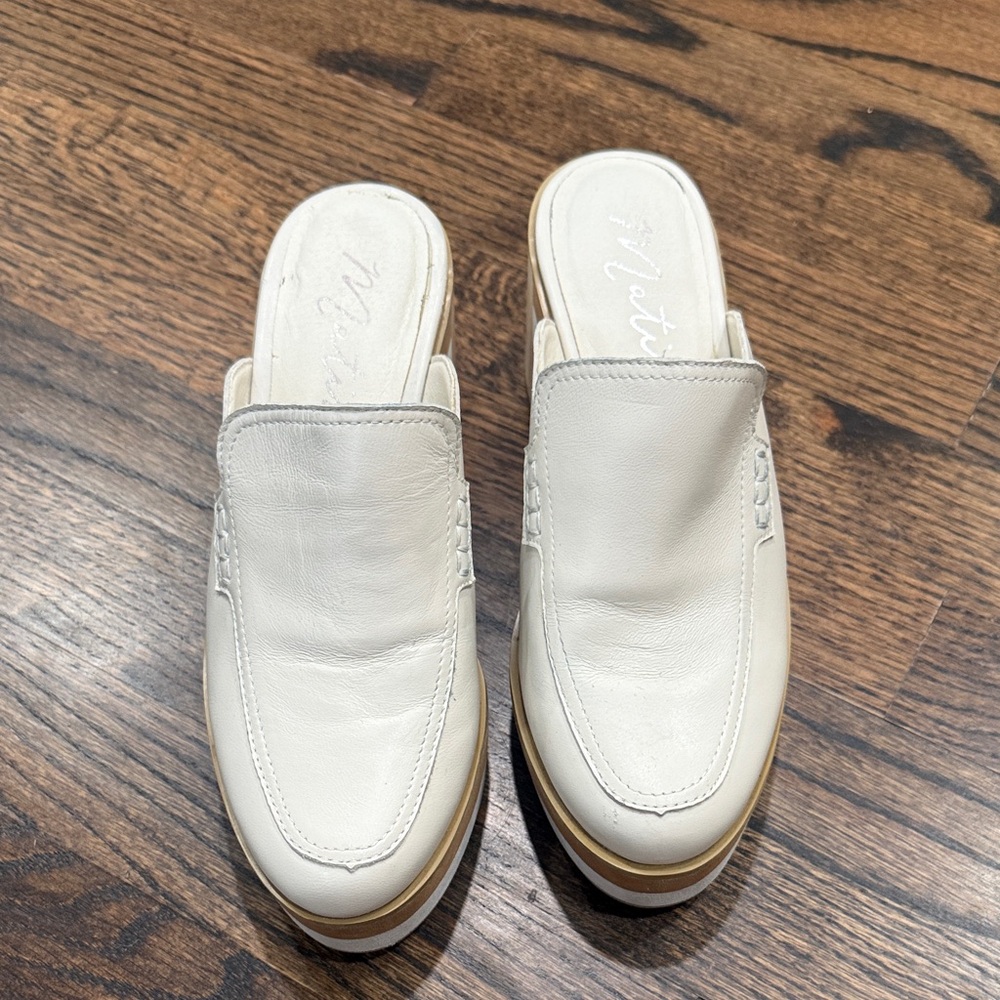Matisse Kristy Heel Mul in Bone - Picture 3 of 8